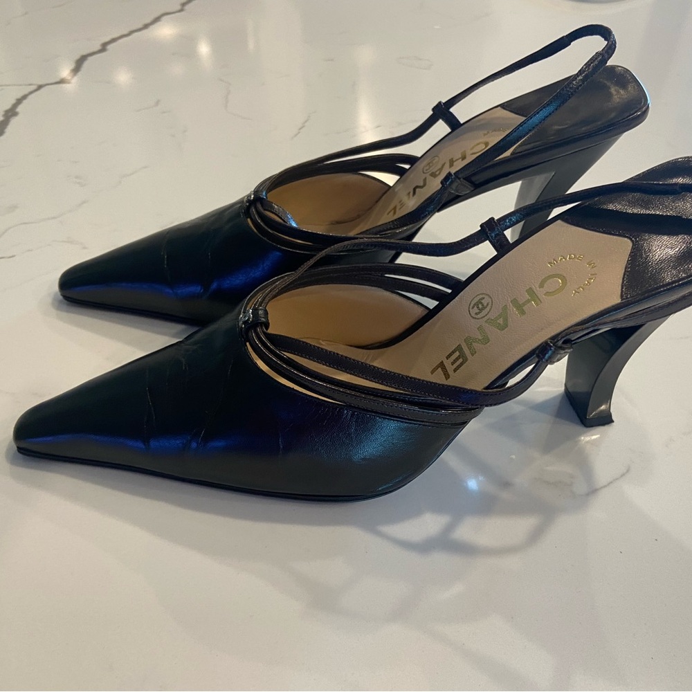 Black CHANEL Shoes
